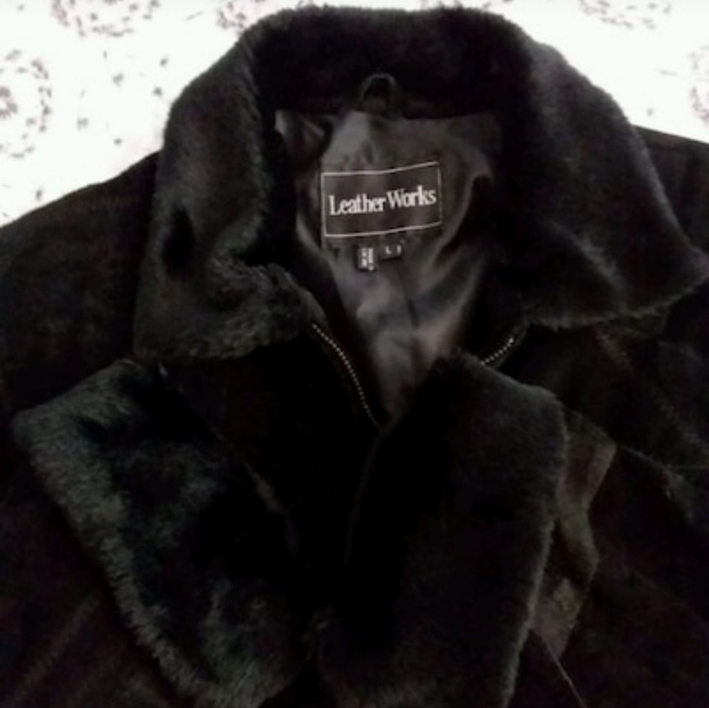 Suede Patchwork Jacket - image 2